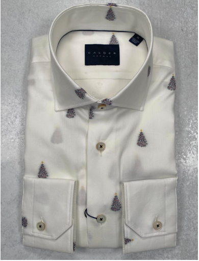 Calder Luxe Fil Coupe Tree Shirt