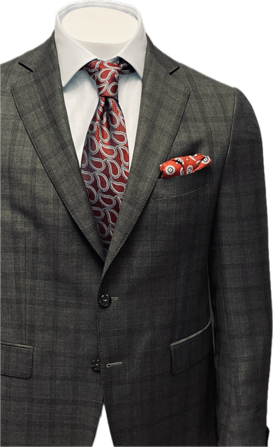 Suit - Gray Plaid Soho