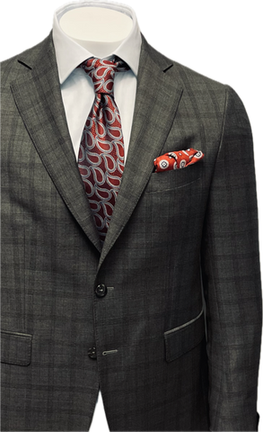 Suit - Gray Plaid Soho