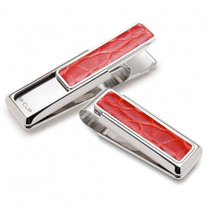 Rodeo Red / Black Money Clip